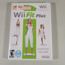 Nintendo Wii Fit Plus Wii Game Only No Board 2009 Custom Activities Routines - £6.79 GBP