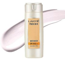 Lakme Peach Milk SPF 24 PA Lightweight Moisturizer+Sun Protection Lotion... - £12.77 GBP+
