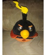 Angry Birds 1-20 Plush 12&quot; Black Orange Cape Planet Space Rovio 2012... - $24.74