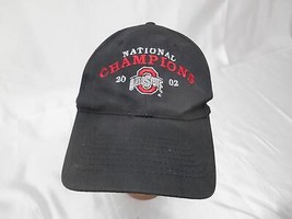 Old Vtg Kc Ohio State Buckeyes 2002 National Champions Snapback Cap Hat Ncaa Sou - $19.79