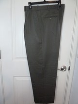 JB Britches-Nordstrom Green 100% Virgin Wool  Pleated Front Dress Pants ... - $430.34 MXN