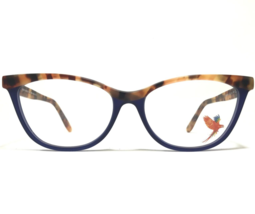 Maui Jim Eyeglasses Frames MJO2111-54B Tortoise Blue Cat Eye Full Rim 52... - £32.53 GBP