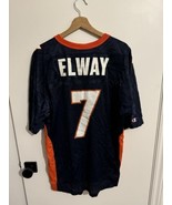MENS Size 48 John  Elway. #7 Denver Broncos Champion Football Jersey - $471.03 MXN