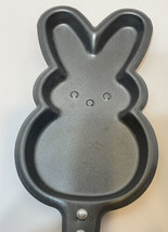 Peeps Easter Bunny Rabbit Shaped Skillet for Pancakes 12.5 x 4.25 inches - £10.66 GBP
