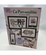 Cat Purr-sonalities in Cross Stitch Linda Gillum American School of Need... - $16.32 CAD