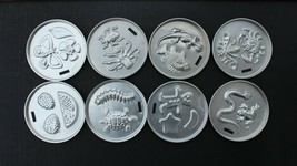 Set Of 8 1966 Mattel Sooper-Gooper Incredible Edibles Aluminum Molds  - $19.99