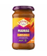 4 Jars of Patak&#39;s Madras Spice Paste 284ml Each - From Canada - Free Shi... - £36.80 GBP