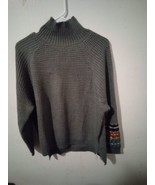 Emery Rose Womans Gray Knotwear Long-Sleeve SweatShirt Sz S,     567 - €13,88 EUR