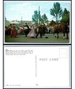 WYOMING Postcard - Jackson, Night Life - Public Hanging by Cache Creek P... - $2.84