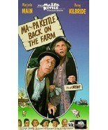 Ma and Pa Kettle Back On the Farm...Starring: Marjorie Main (BRAND NEW VHS) - £11.21 GBP