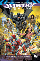 Justice League: The Rebirth Deluxe Edition Book 3 Hardcover Graphic Nove... - £27.31 GBP