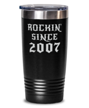 13 Year Old Classic Rock Tumbler 2007 13th Birthday Gifts Tumbler for Men or  - £26.37 GBP