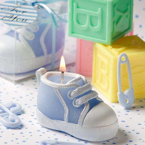 Fashioncraft Baby Bootie/Sneaker Design Candle, Blue - $2.99