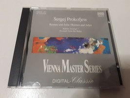 Sergej Prokofjew Romeo And Juliet Vienna Master Series CD Compact Disc - £1.55 GBP