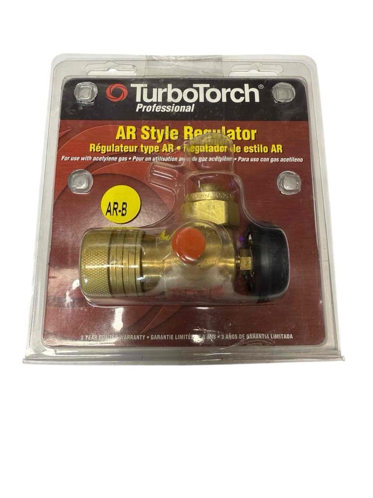 NEW TurboTorch Professional AR Style Regulator AR-B 0386-0725 - $88.10