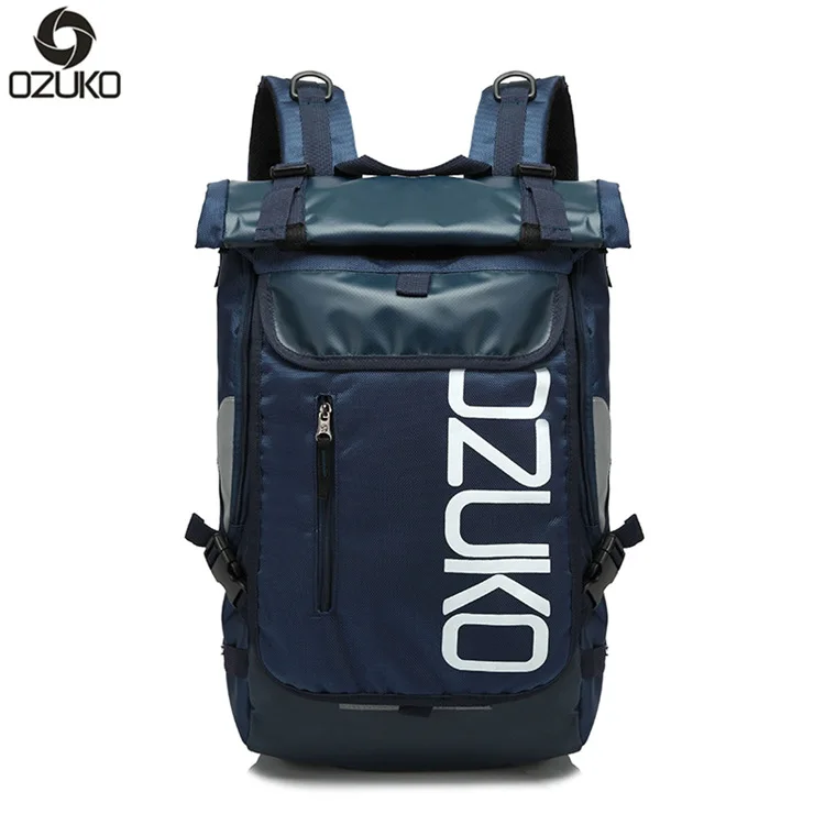 Backpack Men 15.6 inch Laptop Water Repellent Schoolbag for Teenager Casual Stud - $144.22