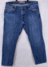 Tommy Hilfiger Jeans 38x32 Pants 5 Pocket Design Straight Leg Casual Denim - £15.57 GBP