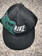 Vintage Nike Skull Embroidered Swoosh Fitted Hat One Size - $596.22 MXN