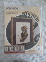 Sealed Paragon Leopard Cub Needlecraft Stitchery Crewel Kit #0831 - 10&quot; X 12&quot; - £11.74 GBP