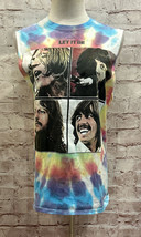 The Beatles T Shirt Tie Dye Let It Be Small Altered Cut Off Fotl - £20.15 GBP