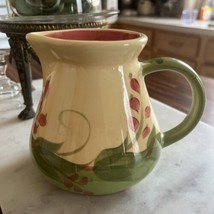 VTG Gail Pittman Hand Signed 1998 Creamer Small Pitcher 4.5” Unique And Rare - £27.04 GBP
