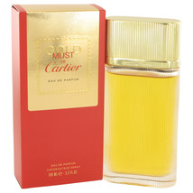 Cartier Must De Cartier Gold 3.3 Oz Eau De Parfum Spray - £156.73 GBP