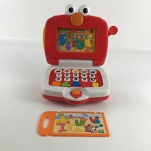 Sesame Street Elmo&#39;s Learning Fun Laptop Electronic Aid Numbers 2006 Mat... - $29.65