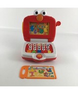 Sesame Street Elmo&#39;s Learning Fun Laptop Electronic Aid Numbers 2006 Mat... - £23.32 GBP