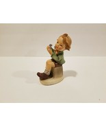 Vintage Nanco - Made In Japan - Boy Figurine 5 inch - £5.92 GBP