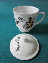Pote De Creme Pair Of Bowls Covered Made In China 6&quot; Rare - £34.88 GBP