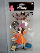 Disney Captain Hook Peter Pan Scrapbooking Stickers EK Success Scrap Book NEW - £7.87 GBP