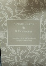 Note Paper with Envelopes Two set of 8 - £4.67 GBP