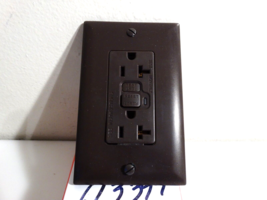 PASS &amp; SEYMOUR GFCI BROWN OUTLET 20 AMP  2095 - $14.85