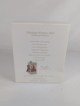 Hallmark Keepsake Christmas Window 2010 Ornament w/ Box - £12.63 GBP