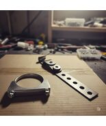 3 Inch Universal Swivel Exhaust Hanger with Clamp, Adjustable Rubber Str... - $53.14 CAD