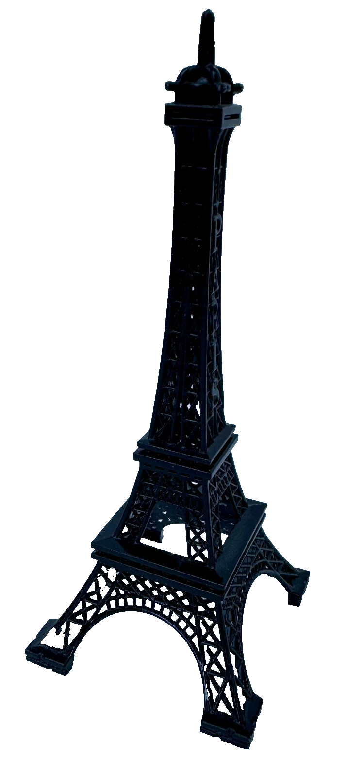 BLACK Metal Eiffel Tower Paris France Metal Stand Model For Table Decor ... - $6.93