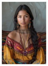 Gorgeous Young Native Ameircan Women 5X7 Fantasy Photo - £6.82 GBP