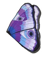 Douglas Toys Butterfly Wings w/Glitter Eyes, Purple - £19.39 GBP