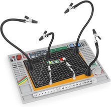 NOEVSBIG Magnetic Helping Hands Soldering Station with Extra Large, Black  - $100.10