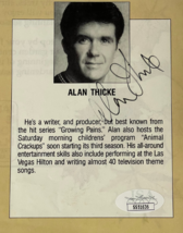 Alan Thicke signed 4x5 Magazine Cut Page- JSA #SS51636 (Growing Pains) - £19.53 GBP