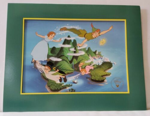Primary image for Walt Disney Peter Pan Exclusive Commemorative Lithograph Wendy and Boys Flying