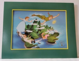 Walt Disney Peter Pan Exclusive Commemorative Lithograph Wendy and Boys ... - $37.19