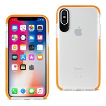 [Pack Of 2] Reiko I Phone X/iPhone Xs Soft Transparent Tpu Case In Clear Orange - £19.64 GBP