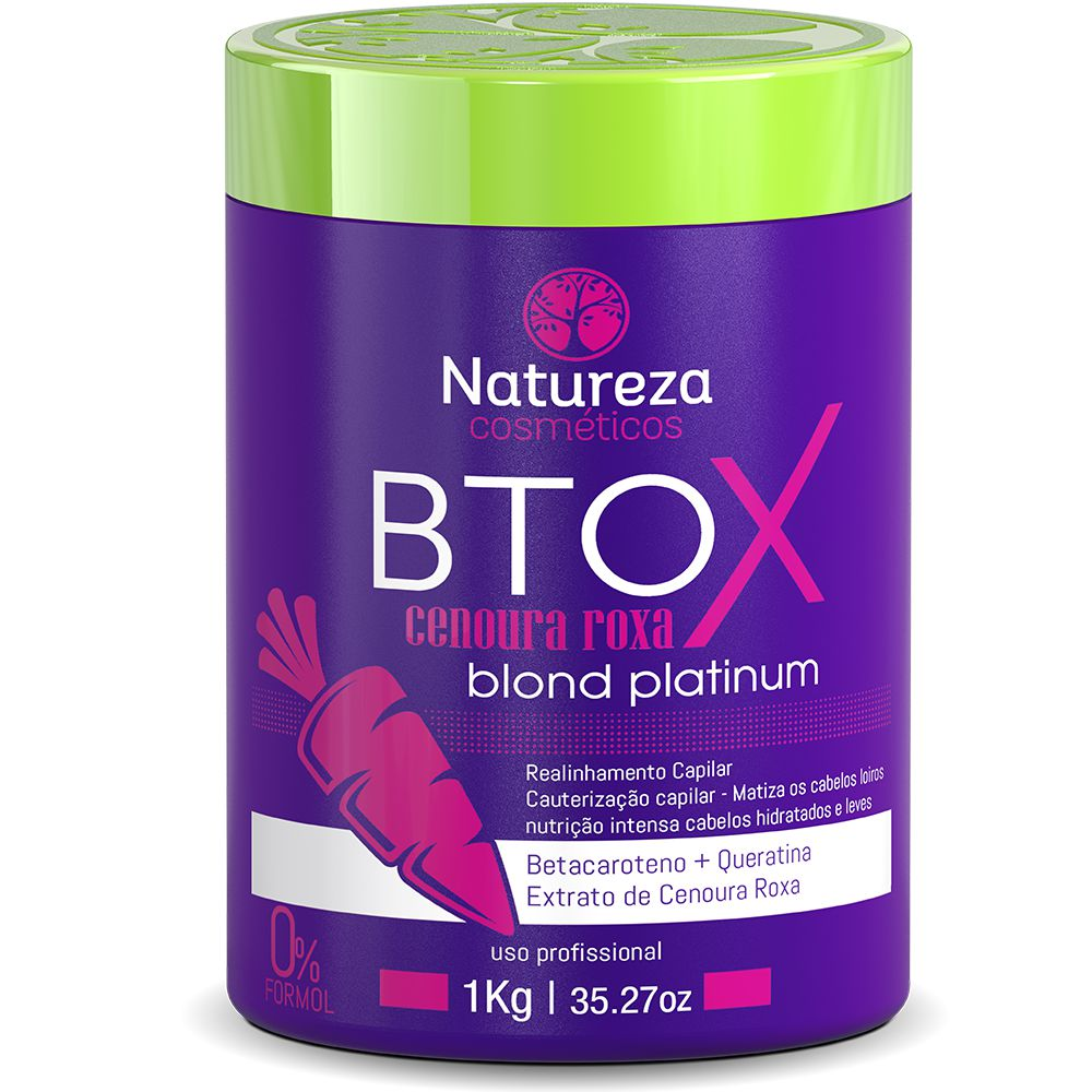 Primary image for Btx Nature Cosmetics Blond Heat Sealant Patinium with Vitamin A.