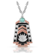 Montana Silversmith Desert Serenade Agave Turquoise Necklace - £63.20 GBP