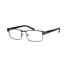 Reading Glasses Metallic Gunmetal and Black +4.00 with Transparent Case &amp;  Cloth - £14.09 GBP