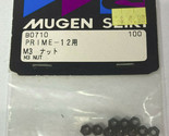 MUGEN SEIKI Racing B0710 Prime-12 M3 Nut RC Radio Control Part NEW - £5.60 GBP
