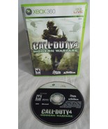 Call of Duty 4 Modern Warfare Microsoft Xbox 360  2007 PreOwned - £6.20 GBP
