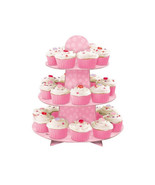 Baby Shower Pink Cupcake Treat Stand 24 Cupcake Holder Party Centerpiece - £6.89 GBP