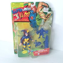 Earth Worm Jim Princess What&#39;s Her Name figure with Spring Loaded Bug Launcher - £18.50 GBP